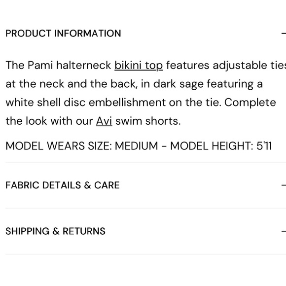 Motel Rocks bikini top - Picture 3 of 4